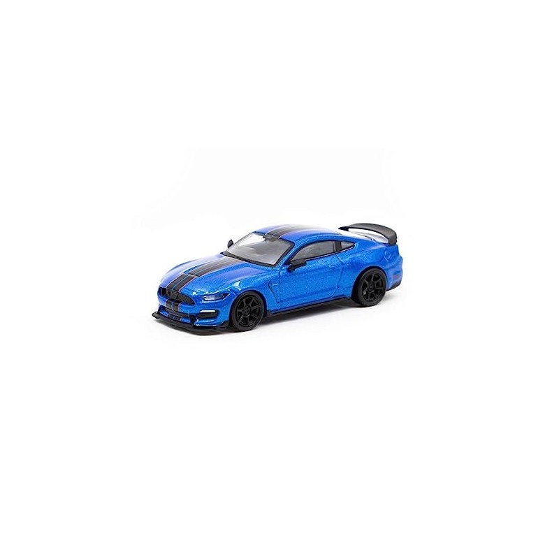Tarmac Works Ford Mustang Shelby GT350R Blue Metallic 1:64