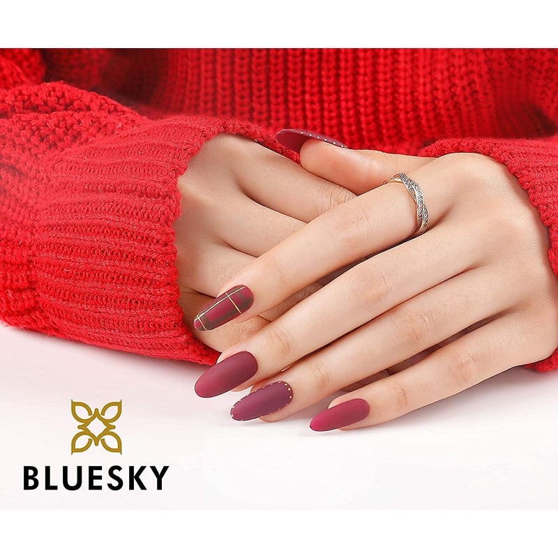 BLUESKY Gel Polish, Gel Nail Polish Set, Winter Warmers, 3