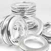 42 Pack Curtain Grommets Inner Diameter 1-9/16"(40mm) Plastic Curtain Eyelet