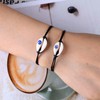 TseenYi Boho Cowrie Shell Bracelet Set Evil Eye String Knot
