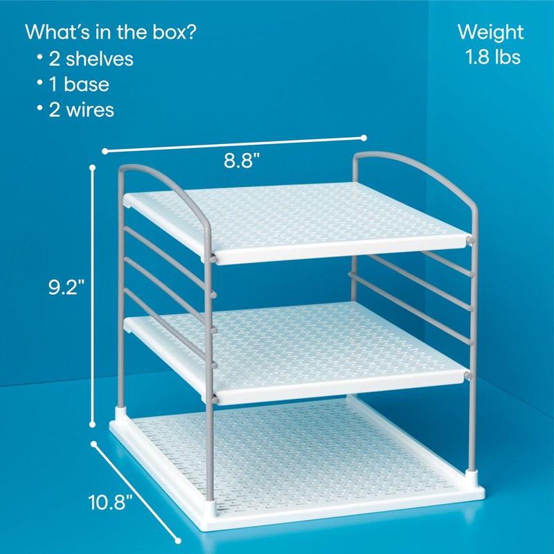 YouCopia UpSpace Adjustable Box Organizer for Foil Wrap and Kitchen