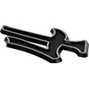 Hillman 5.5" Black House Number 4, Plastic House Number, 845896