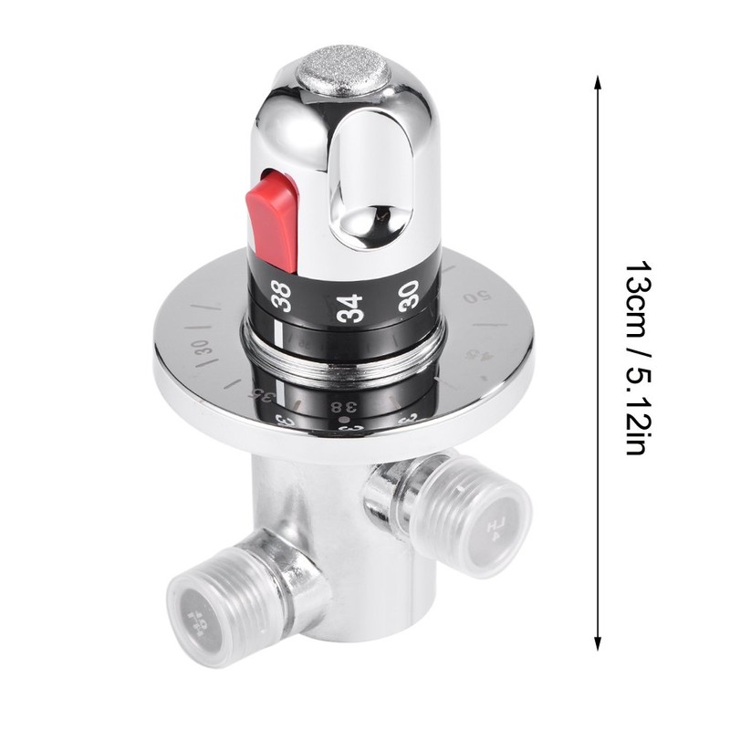 Brass Thermostatic Mixing Water Valve Mixing Temperature Control Valve Mixing