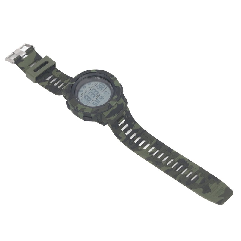 Men Digital Sports Watch 50m Waterproof Watch with LED Backlight
