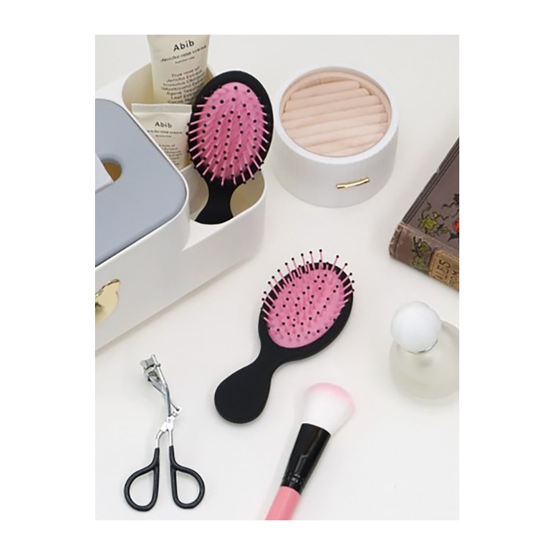 Cute portable mini hair comb hair brush / 귀염뽀짝 휴대용
