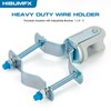 HIBUMFX Heavy Duty Wire Holder, Porcelain Insulator with Adjustable Bracket,