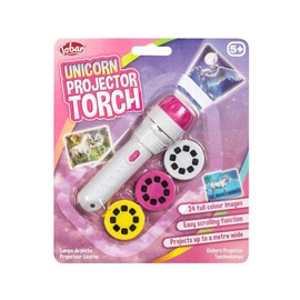 Tobar 38254 UNICORN PROJECTOR TORCH, Pink, Petit