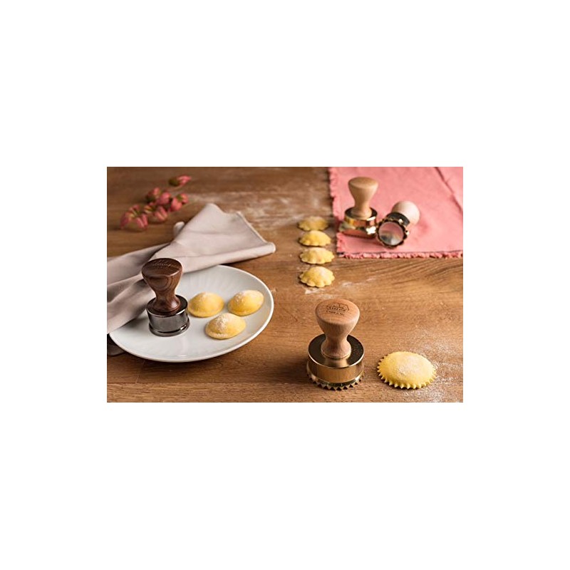 Marcato Ravioli Maker 2.5" Round Stamp Champagne