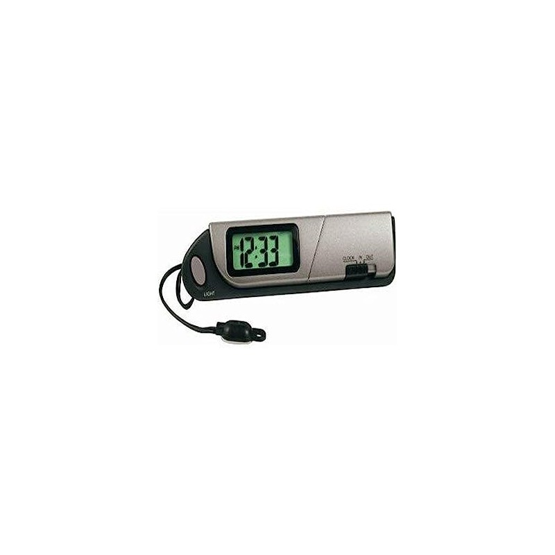 Custom Accessories 11058 Indoor/Outdoor Thermometer and Clock