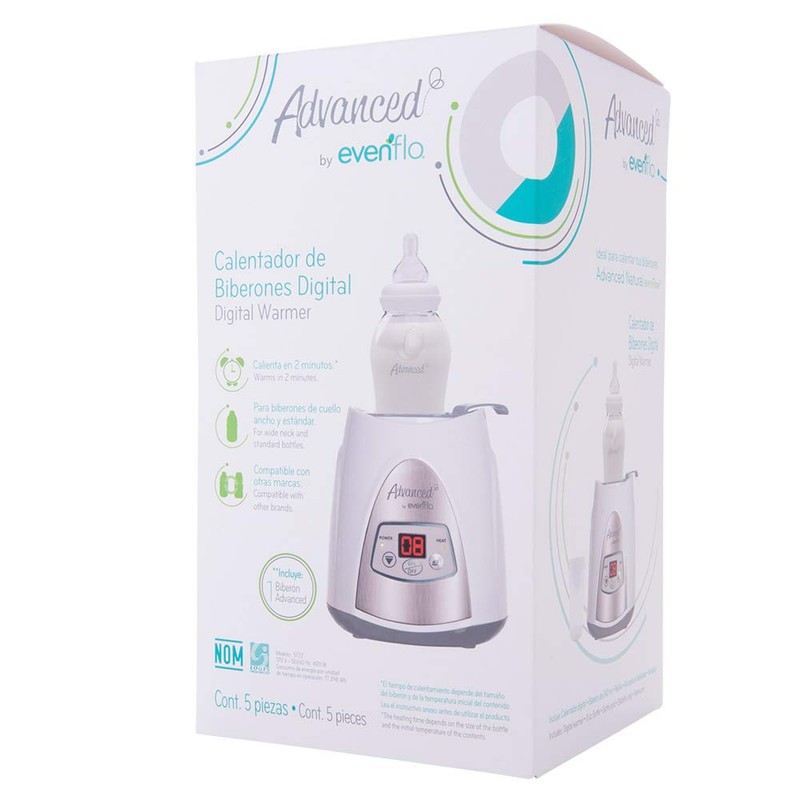 Advanced by Evenflo Calentador de Biberones Digital, MEX.