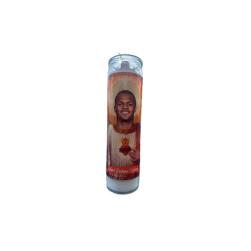 Deshaun Watson Prayer Saint Devotional Candle