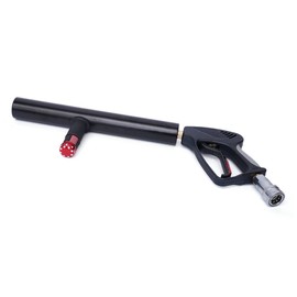 Handheld CO2 Cannon Gun DJ CO2 Jet Machine Manual Control CO2 Party Cannon 16-33ft Spray Stage Effect CO2 Column Machine with Gas Hose for Nightclub, Concert, Party, Wedding