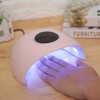 24W LCD Display UV Nail Dryer Dual Light Sources Gel