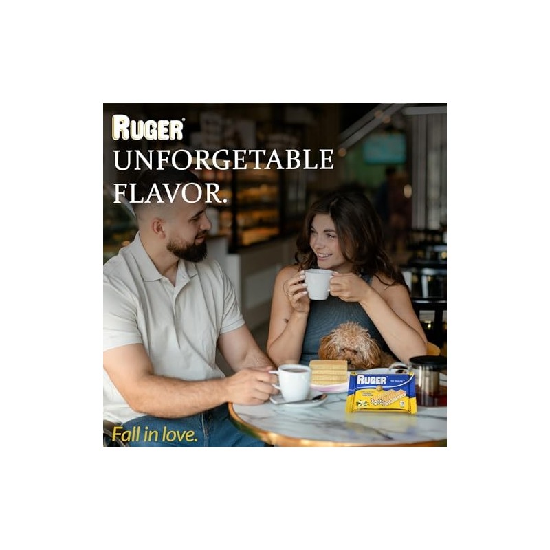 Ruger Wafers- Austrian Vanilla Wafers- 2.125 Ounce (Pack of 12)