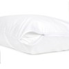 Microfiber Zippered Pillow Protectors Cover Case, Anti Dust Mite, Anti-Allergy,