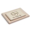 Wooden Engraved Scrapbook | 1 Year - Our Story So