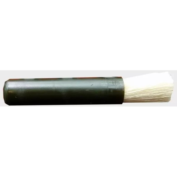 Hi-Tech 4" Poly Handle Dust Brush Short Dash Detail Emblem