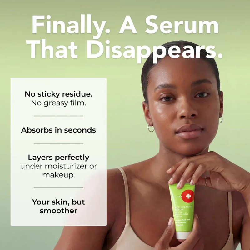 Azelaic Acid 10% Serum For Face With Niacinamide &
