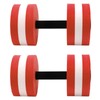 2 PCS EVA Water Floating Dumbbell Yoga Exercise Water Foam
