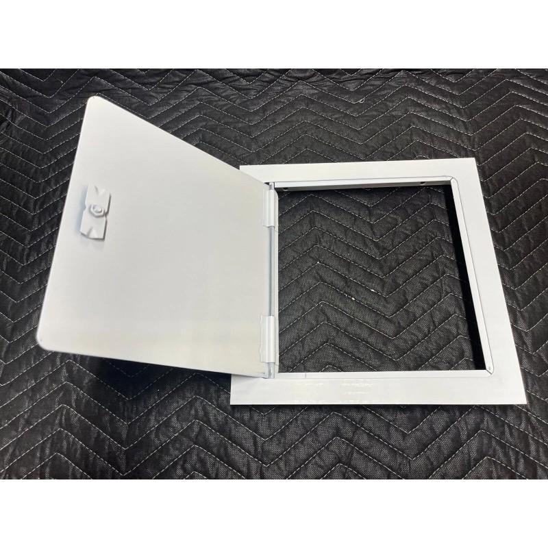 ELMDOR 10" X 10" STEEL HINGED METAL WALL/CEILING ACCESS DOOR/WHITE