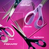 Fiskars Explore Scissors, Design Collection, Blue Expanse, 8 Inches