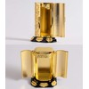 Zushi (No. 2 gold plated/24k gold)_Buddha Statue Takaoka Copperware