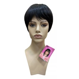 Leona Wigs Peluca Oncológica Pixie 100% Cabello Humano