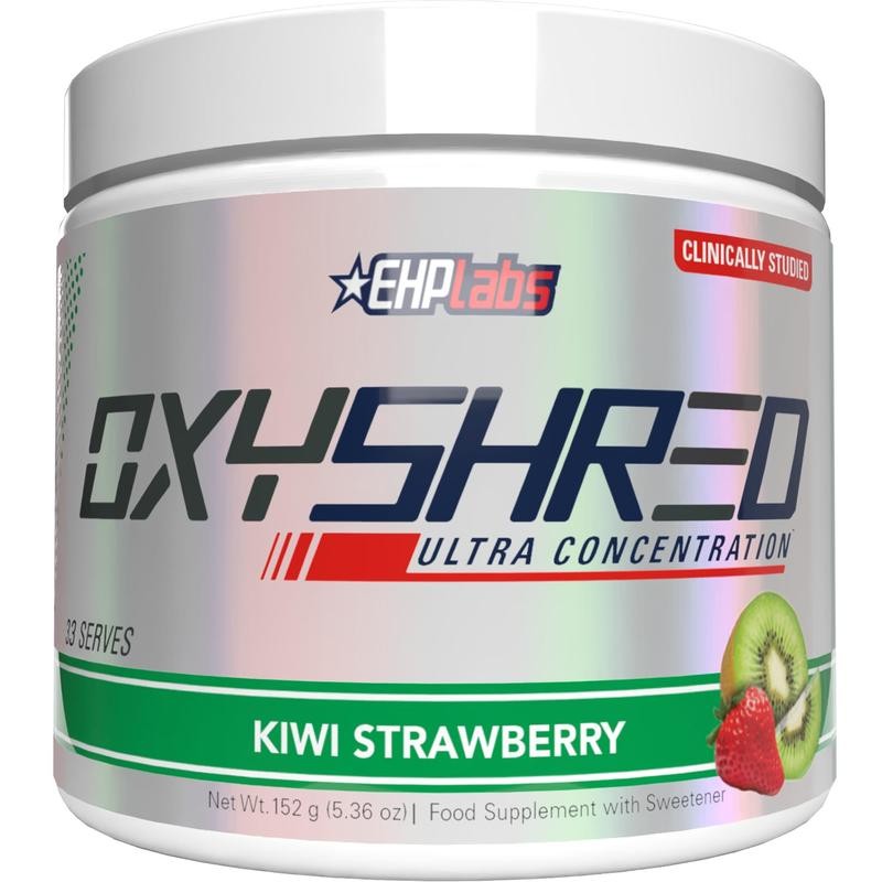 EHPlabs OxyShred Ultra Concentration Pre Workout Powder -150mg Caffeine, sugar