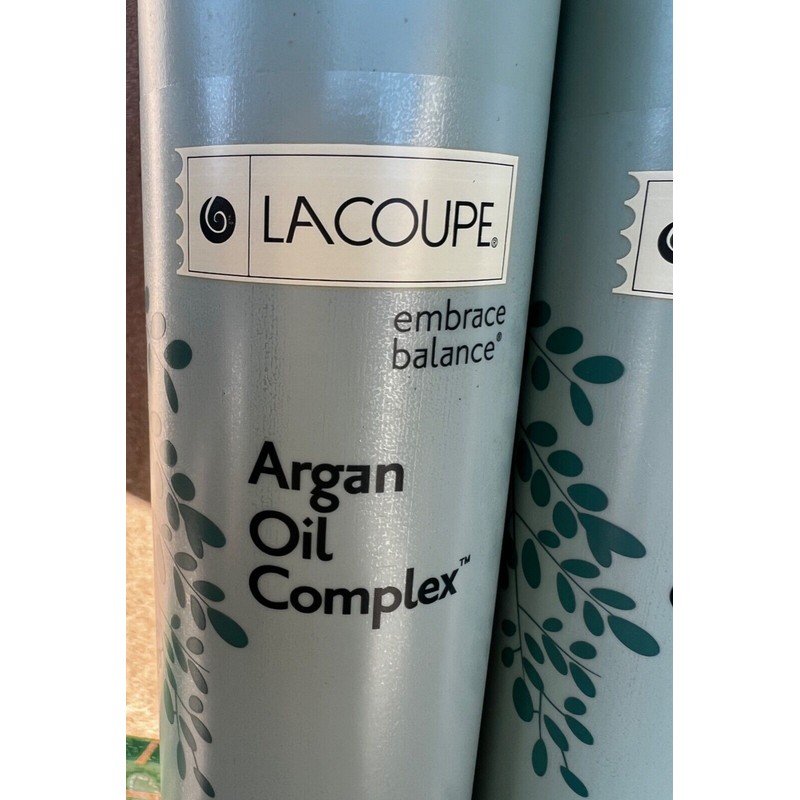 LaCoupe 2 Bottles Lacoupe HAND WASH Soap Argan Oil Complex