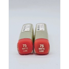 Milani Color Statement Matte Lipstick Color #75 Matte Luxe Red Orange QTY:2