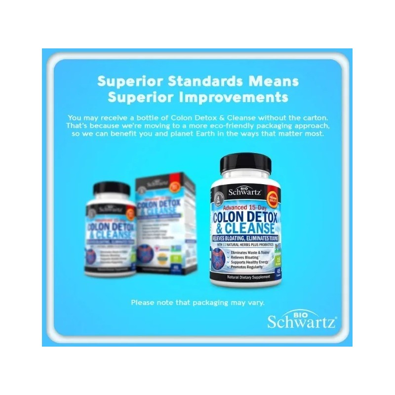 Limpieza Desintoxicación Colon + Probióticos (45) Americano