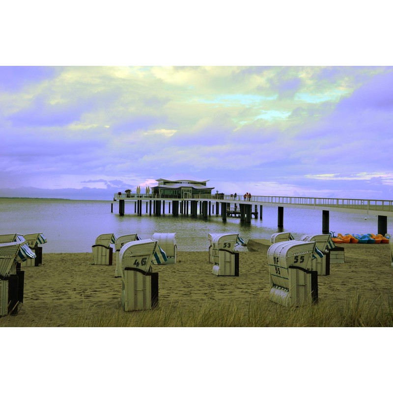VIP-LASER 3D Glass Cuboid I Home Port Timmendorfer Beach I