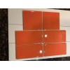Daltile Natural Hues Lot of 8 Tiles Orange Burst Daltile