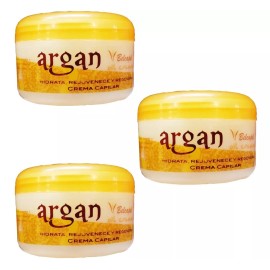 belcapel Crema Argan Belcapel 250ml Cabello Maltratado 3 Piezas