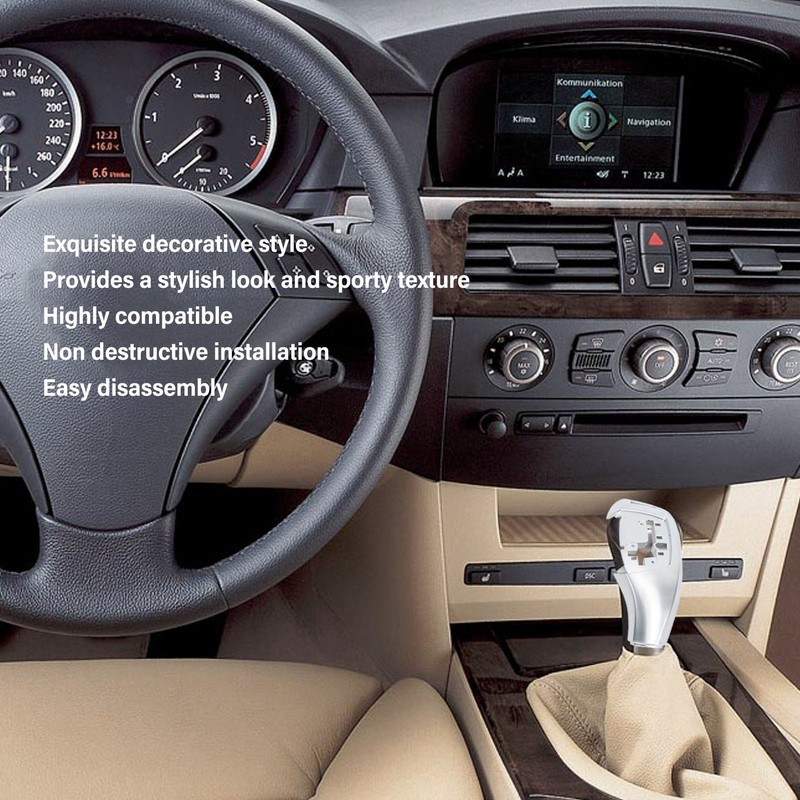 Shift Lever Trim Cover Decorative Steering Lever Cover Replacement for