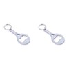 munkees 2 x Key Ring Tennis Bottle Opener Tennis Racket