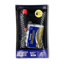 Arroworthy 12-Piece Roller Kit, 4 x 11" Barracuda Frame, 10 x 4" 3/8th NAP Sleeves, 7" Tray