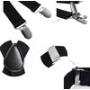 axy Men's Braces with Bow Tie - 4 Strong Clips