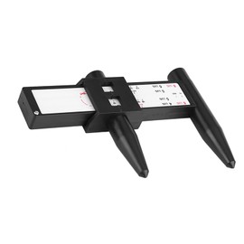 Wheel Bolt Pattern Measuring Tool, Camber Gauge, Wheel Fitment Tool Camber Gauge Bolt And Nut Identifier Gauge, Car Wheel Rim Bolt Pattern Sliding PCD Ruler 4 5 6 8 Lug