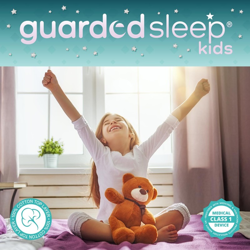 Guardedsleep potty training bed sheets, 100% waterproof bed pad for