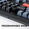 Keychron V6 Wired Custom Mechanical Keyboard Knob Version, Full-Size QMK/VIA