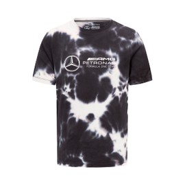 Mercedes AMG Petronas Formula One Team - Tie Dye T-Shirt - Grey - Men - Size: L