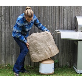 Emsco Group 2881 Landscape Natural Appearance – Large – Lightweight – Easy to Install Fake Rock, Detailed Texture