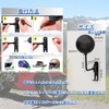 KeiSquare Helmet Hanger Helmet Holder Wall Mounted Helmet Rack for