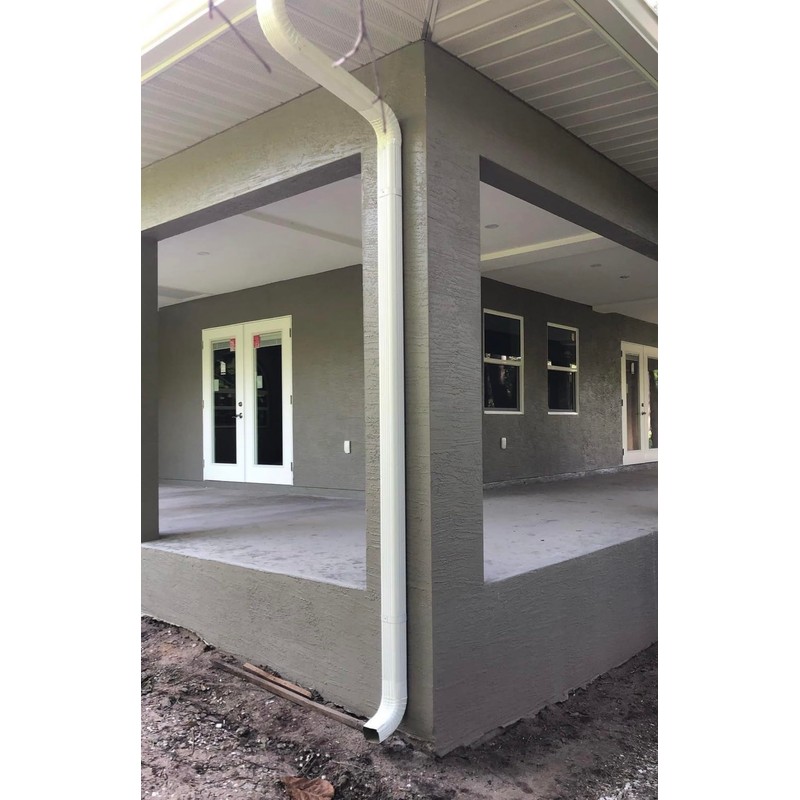 VYH Downspout Gutter Elbows （Positive Elbow，90 Degrees 2x3 Style A，