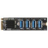 M.2 to PCIe Expansion Card PCIE 4 Ports Strong Anti