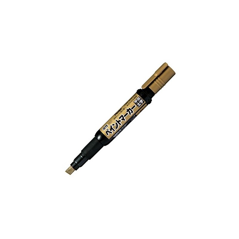 Pentel Permanent Markers, Paint Markers, Bold Point, Gold MWP30-X
