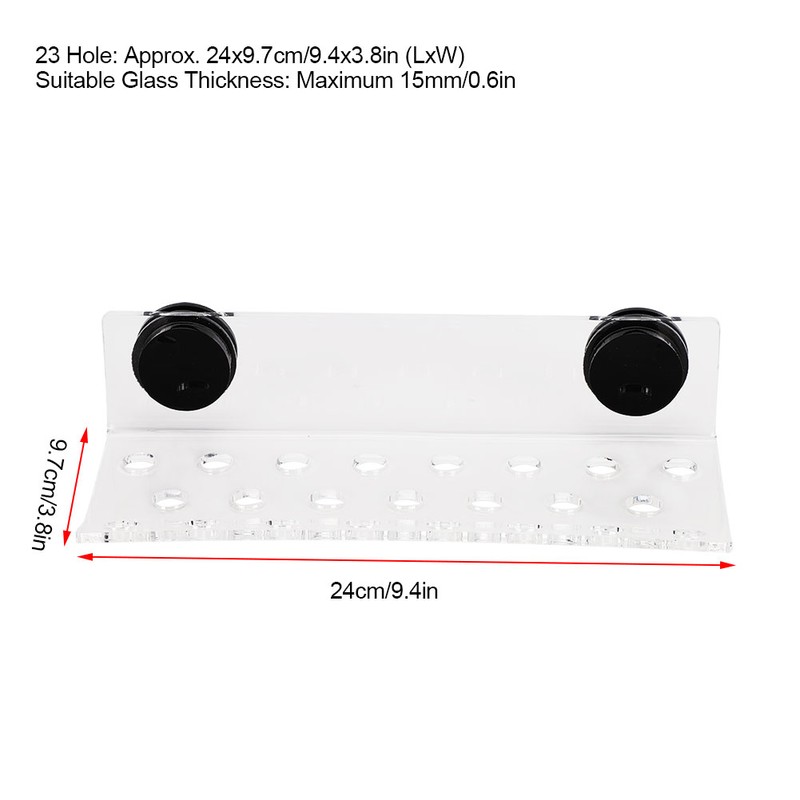 Aquarium Marine Coral Racks Bracket Holder Fish Tank Button Frame