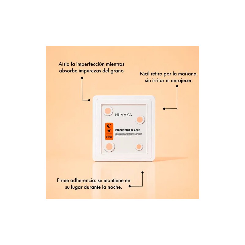 Parches Anti Acné Invisibles Emergencia Hydrocolloid Facial