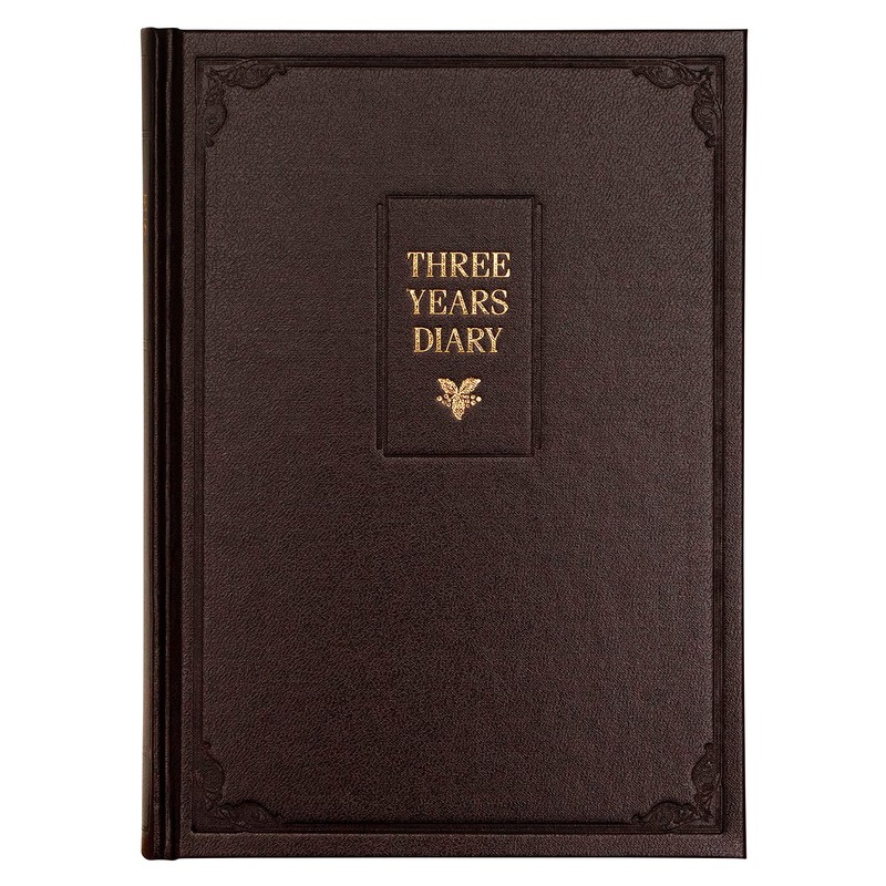 Apica D303 Diary, 3 Year Diary, Horizontal Print, A5, Date